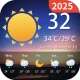 天気予報-ローカル気象警報-デスクトップウィジェット