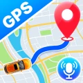 音声GPSナビゲーション: GPS地図
