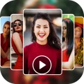 Criador de vídeo com música