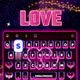 Tema de Teclado Neon Love