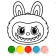 Labubu Coloring Games for Kids icon