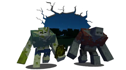 Morph&Mob Mod for MinecraftPE 4