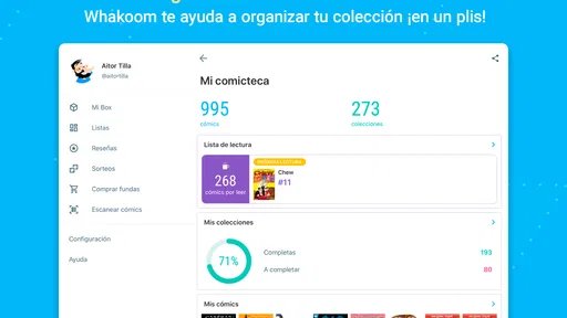 Whakoom ¡Organiza tus cómics! 8