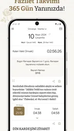 Fazilet Takvimi: Namaz Vakti 1