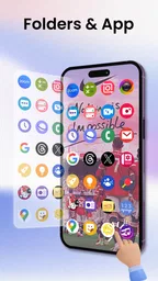Launcher OS - Themes & Widgets 7