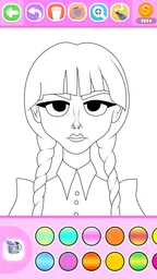 Colorear Princesas con Brillo 3