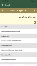 Kuran ve Meali 6