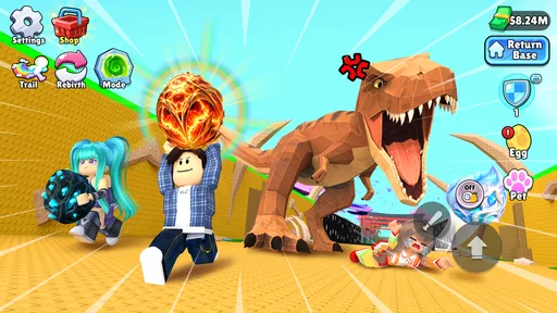 Escape Tsunami: Grab Brainrot 1