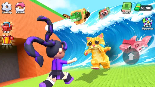 Escape Tsunami: Grab Brainrot 5