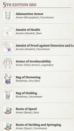 Magwa's Magic Item Compendium 5