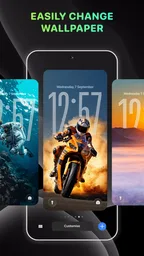 Lock Screen, Widgets - YoLock 6