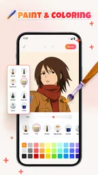Paint Color Anime: Color Photo 1
