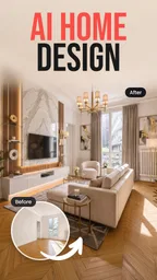 Home Interior Decor: AI Design 1