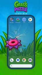 Grass Puzzle Launcher 1