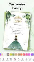 Invitation Maker & RSVP Cards 2