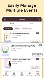 Invitation Maker & RSVP Cards 7