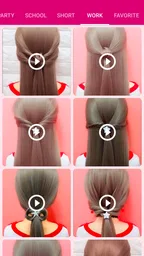 Girls Hairstyle Step By Step 5