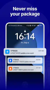 17TRACK Package Tracker screenshot