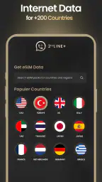 2nd Line+ Phone Number & eSIM 4