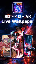 3D 4D 4K Live Wallpaper 1