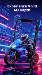 3D 4D 4K Live Wallpaper 3