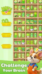 3D Goods Store: Sorting Games 3