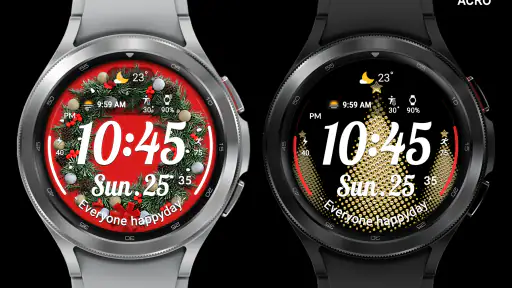 ACRO Happy Christmas Watchface 7