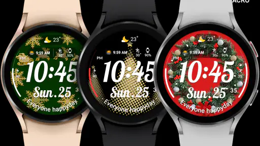 ACRO Happy Christmas Watchface 8