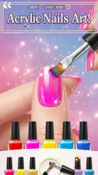 Acrylic Nails Makeover Salon 2