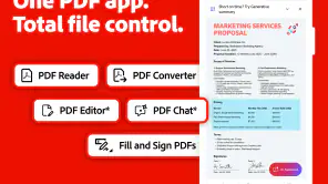 Adobe Acrobat Reader: Edit PDF screenshot