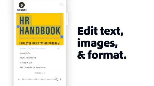 Adobe Acrobat Reader: Edit PDF 7