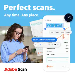 Adobe Scan AI PDF Scanner, OCR 1