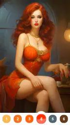 Adult Color - Paint by Number 5