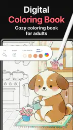 Adult Coloring Book - Bloom 6
