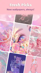 Aesthetic Wallpaper for Girls screenshot