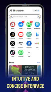 Ai Browser - Smarter & Safer screenshot