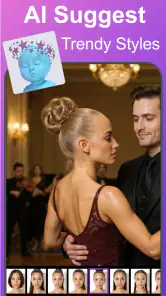AI Hairstyle & Hair Cut Editor screenshot