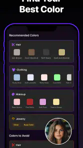 AI Hairstyle Try On & Color screenshot