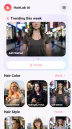 AI Hairstyle Try On & Color 6
