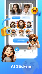 AImoji Keyboard - AI Stickers 1