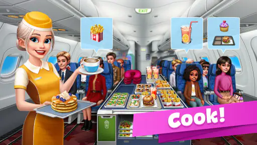 Airplane Chefs - Cooking Game 3