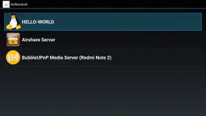 AirReceiver AirPlay Cast DLNA screenshot