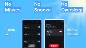 Alarmy - Alarm Clock & Sleep screenshot