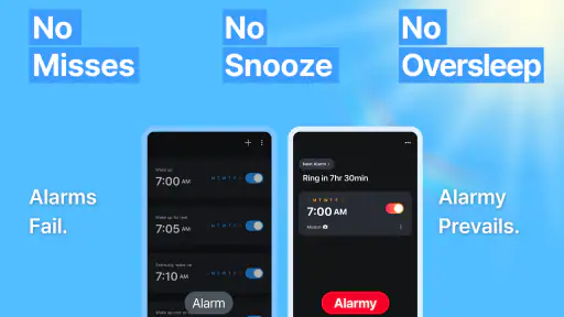 Alarmy - Alarm Clock & Sleep 1