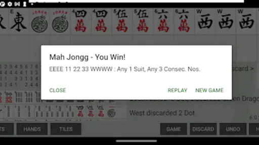 American Mahjong Practice 4
