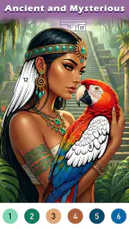 Ancient Color By Number Game 2
