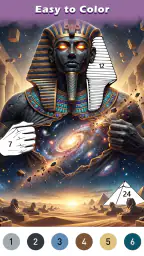Ancient Color By Number Game 3