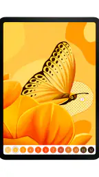 Paint by Number April Coloring 6