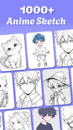 AR Sketch Trace: Anime Drawing 3