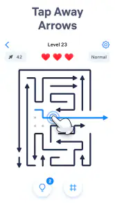 Arrow Puzzle - Tap Away Game screenshot
